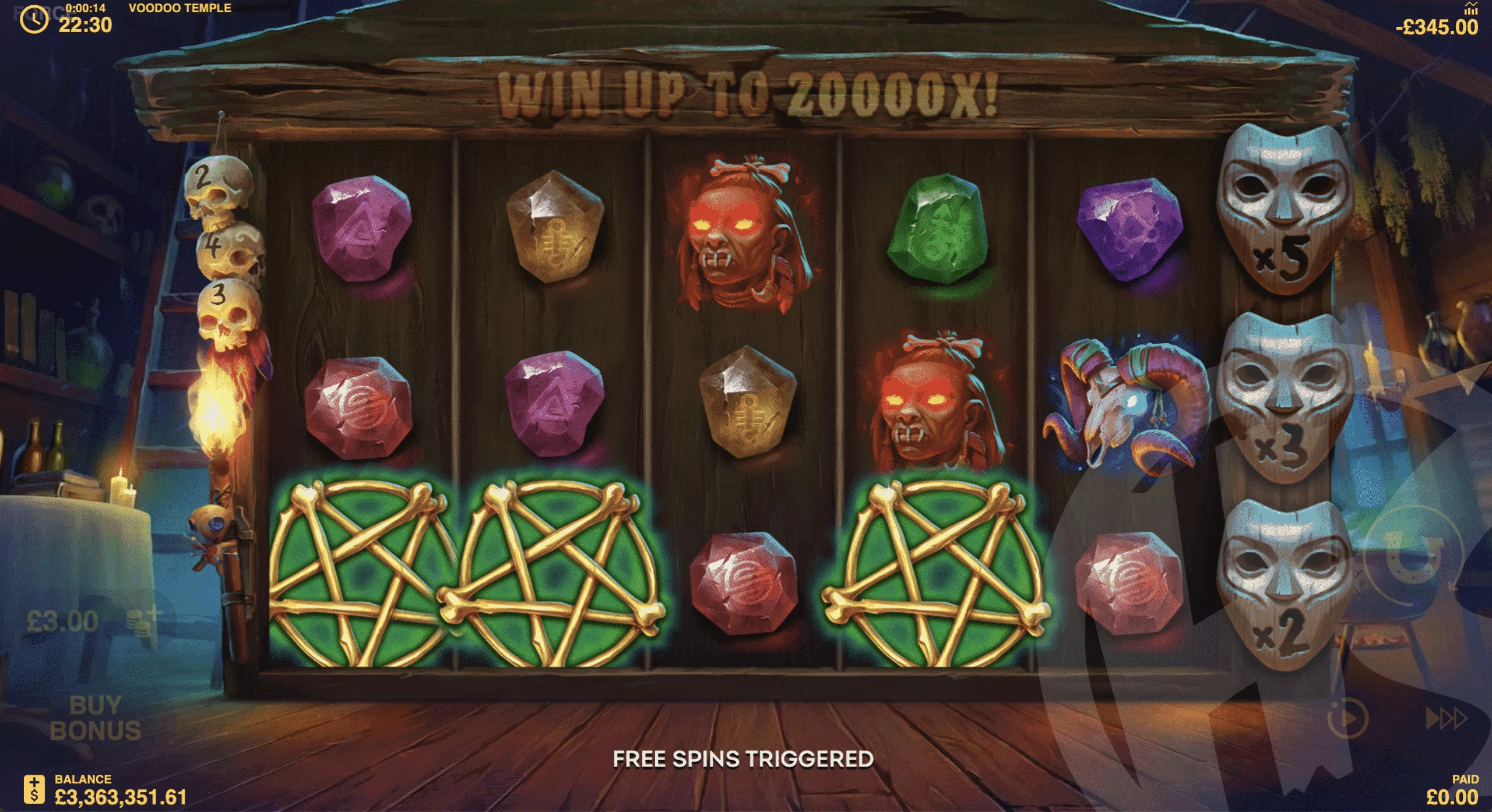 Voodoo Temple Slot Review pic 6